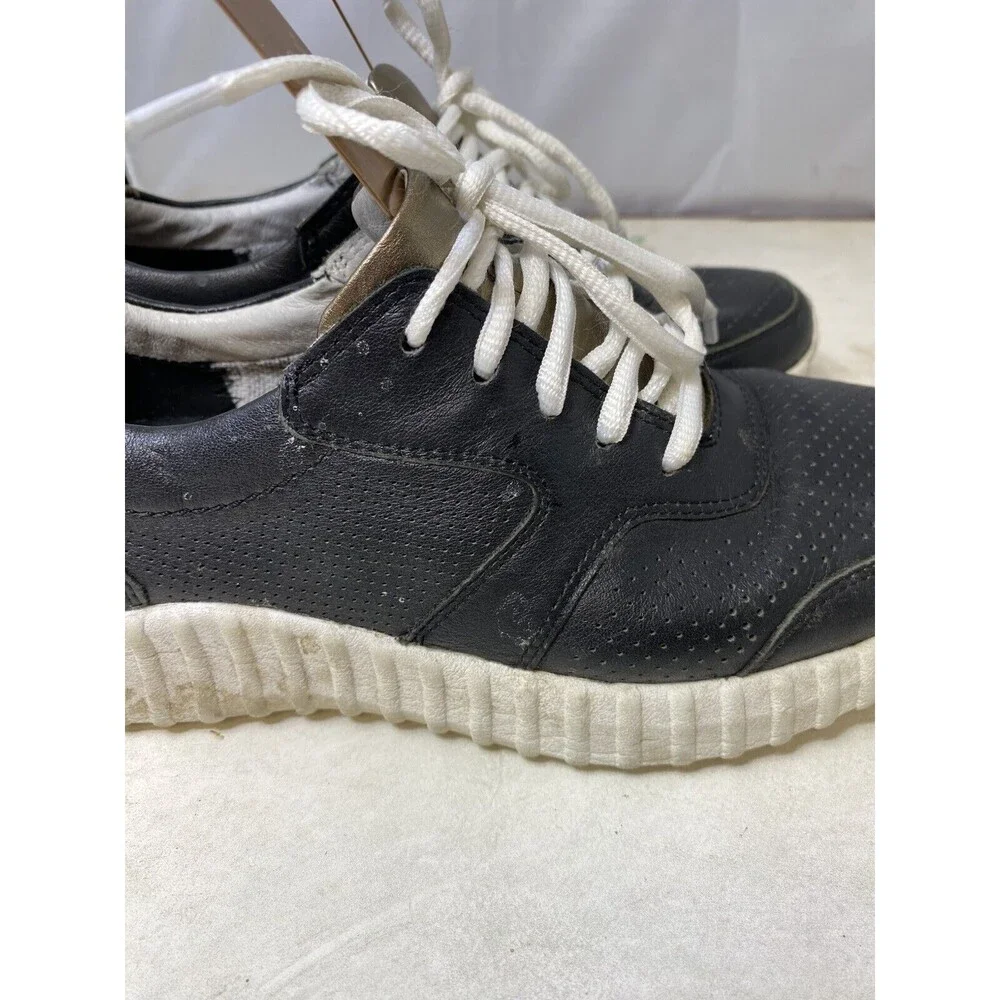 Johnston & Murphy Womens XC4 Kendall Perf Black Casual Shoes Sneakers Size 7.5 M